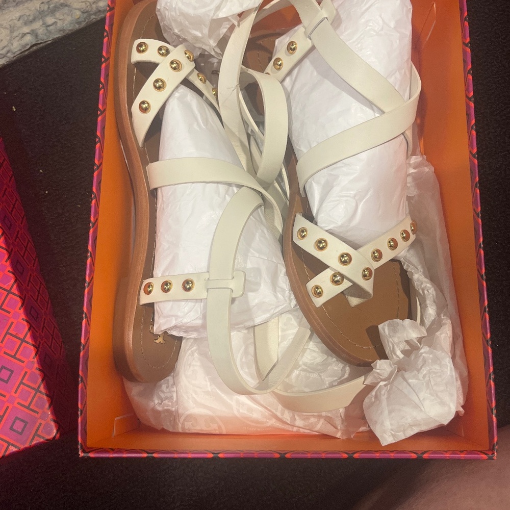 Ravello Studded Ankle-wrap Sandal